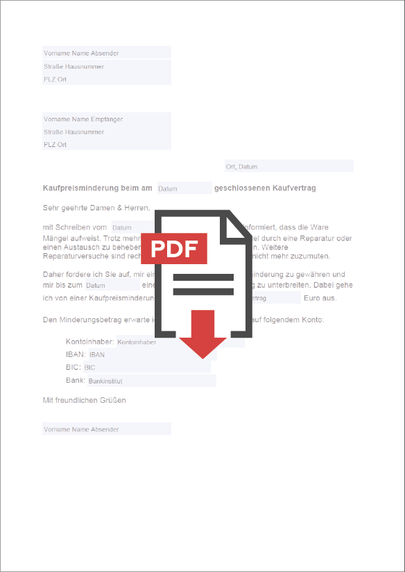 Ruecktritt Vom Kaufvertrag Wegen Lieferverzug Muster